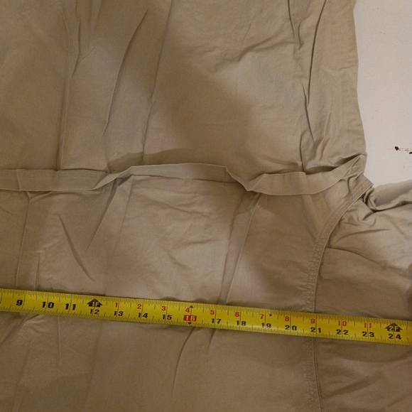 WORLDWIDE Sportsman Fishing Shirt Short Sleeves Beige Size 2XL - Picture 7 of 7